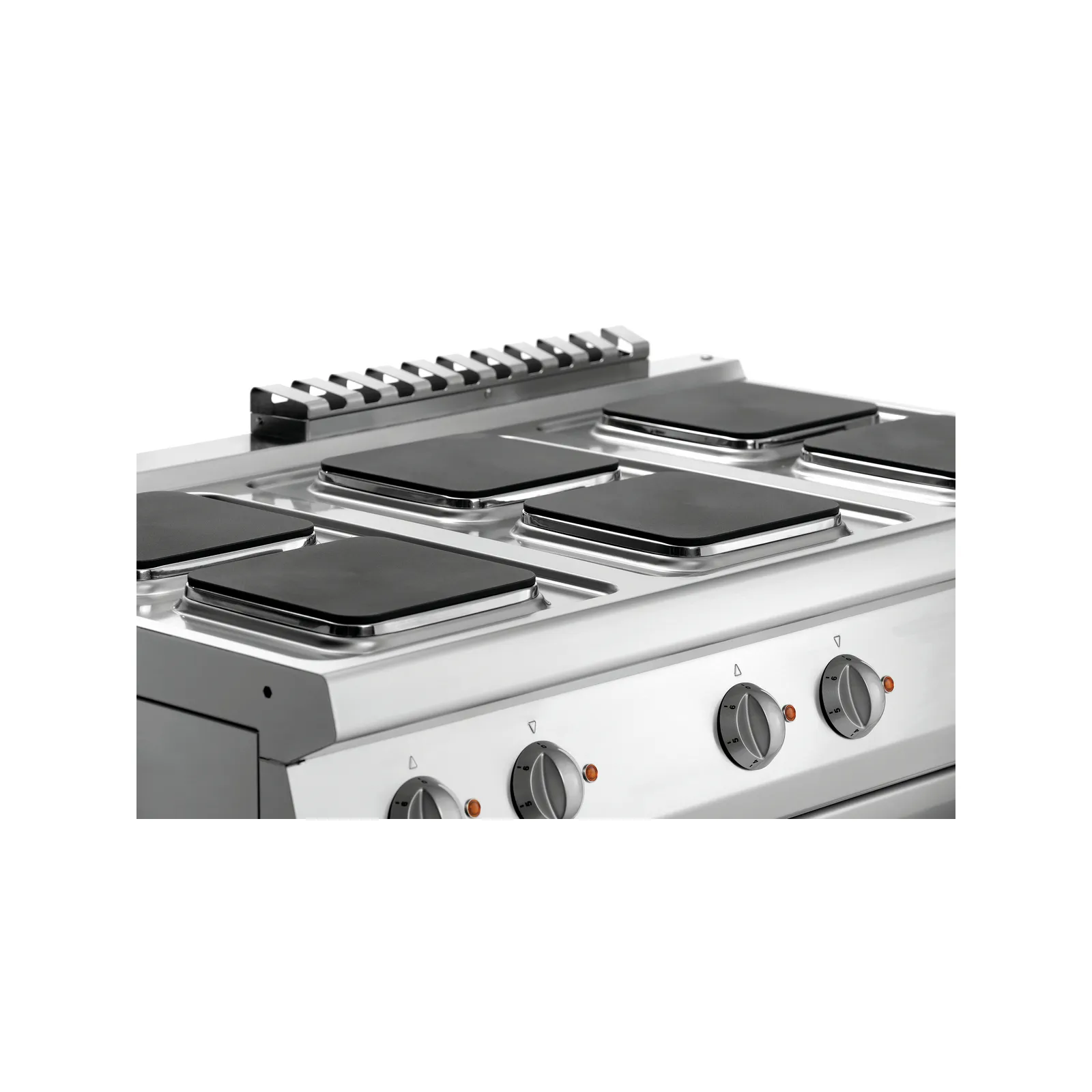 Bartscher 286347 Elektroherd 700 B1200 6PL EBO Nahansicht Kochfelder