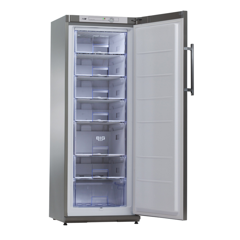 KBS 9190327 Tiefkuehlschrank TK311 Silver Ansicht 1    KBS 9190327 Tiefkuehlschrank TK311 Silver Ansicht 1