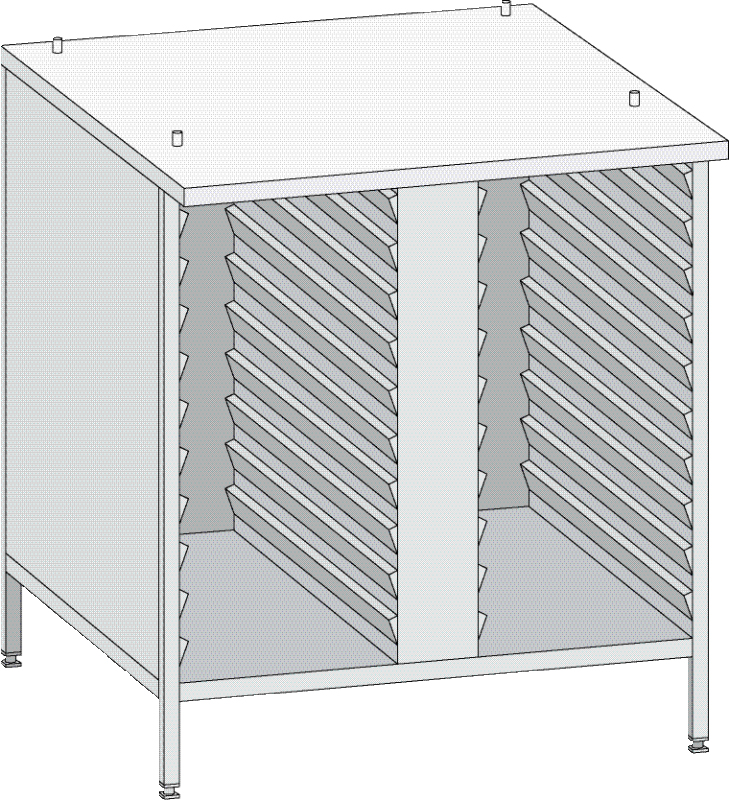 Rational 60.31.214 Untergestell UG III Standard Version UltraVent (Typ 61) Rational 60.31.214 Untergestell UG III Standard Version UltraVent (Typ 61)