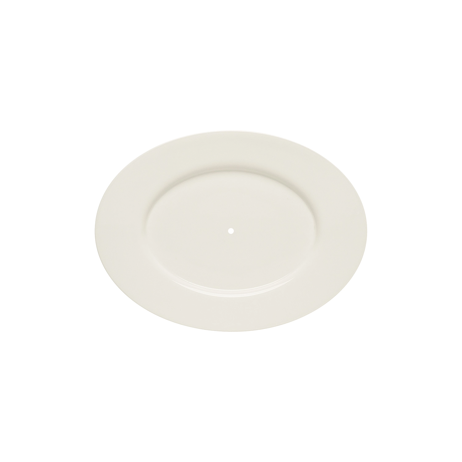 Bauscher Purity Etagere Platte oval Fahne  24cm 6697203 Draufsicht Bauscher Purity Etagere Platte oval Fahne  24cm 6697203 Draufsicht