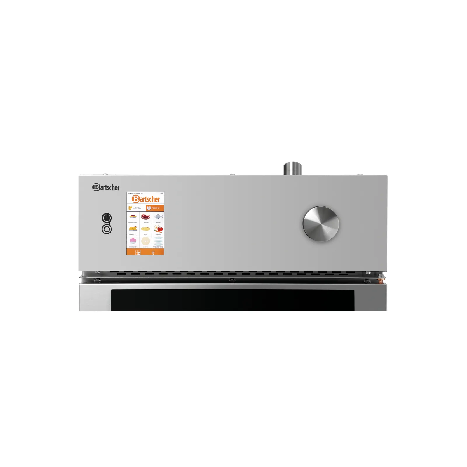 Bartscher 117263 Kombidämpfer Silversteam-K 6110DRS Nahansicht Bedienelemente