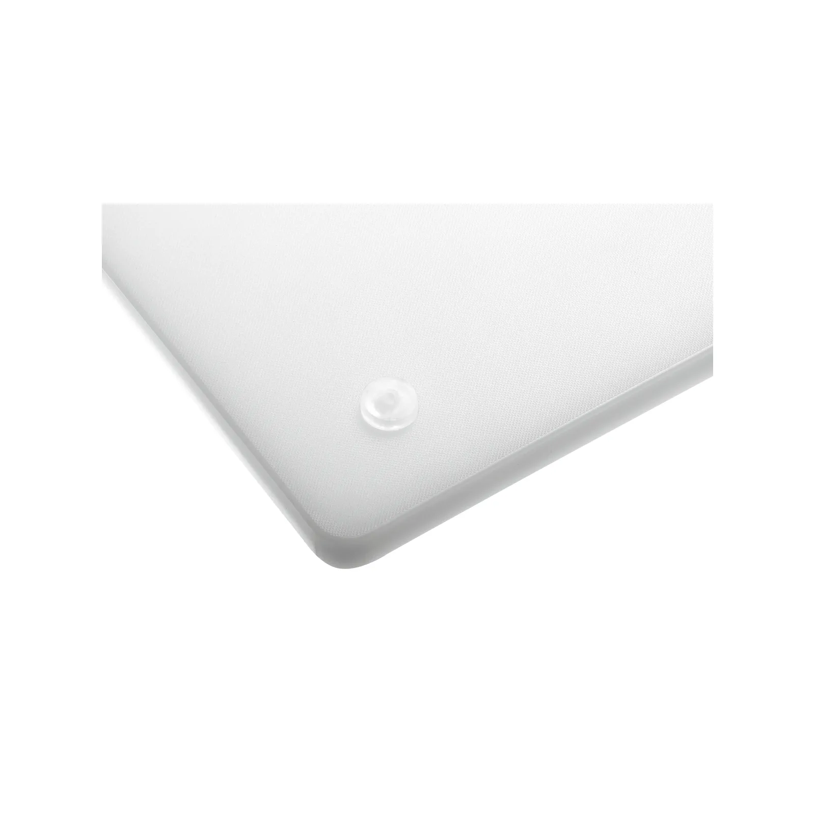 Bartscher A120587 Schneidbrett 40x30 Weiß von unten Nahansicht