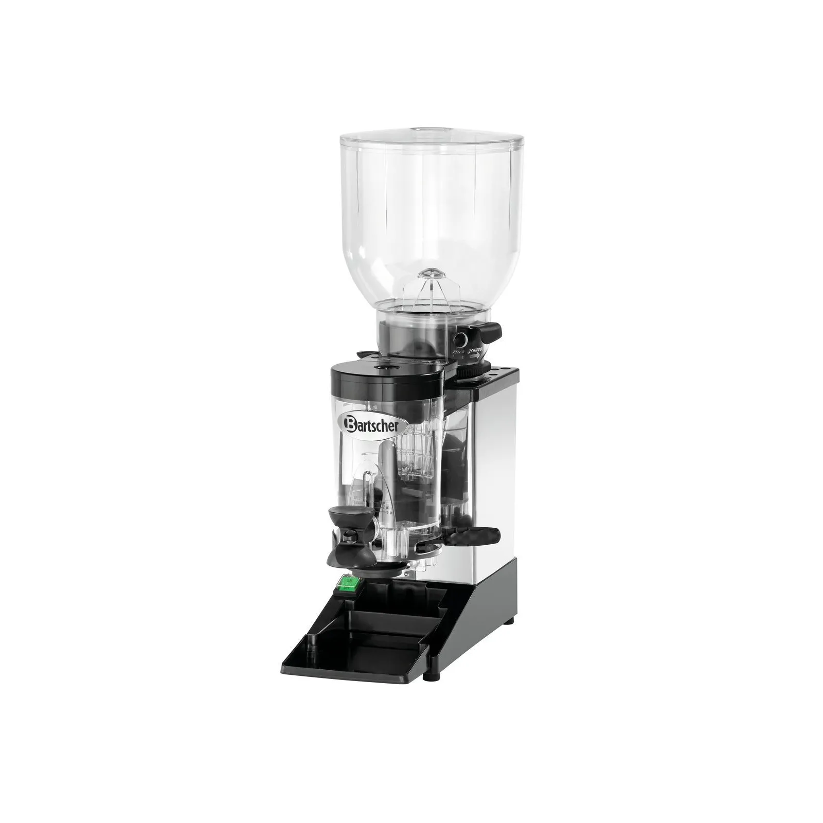 Bartscher 190174 Kaffeemühle Modell Space II Ansicht Komplett, Kaffeemühle, Siebmühle, Elektrische Mühle, Kaffeemahlwerk, Bartscher