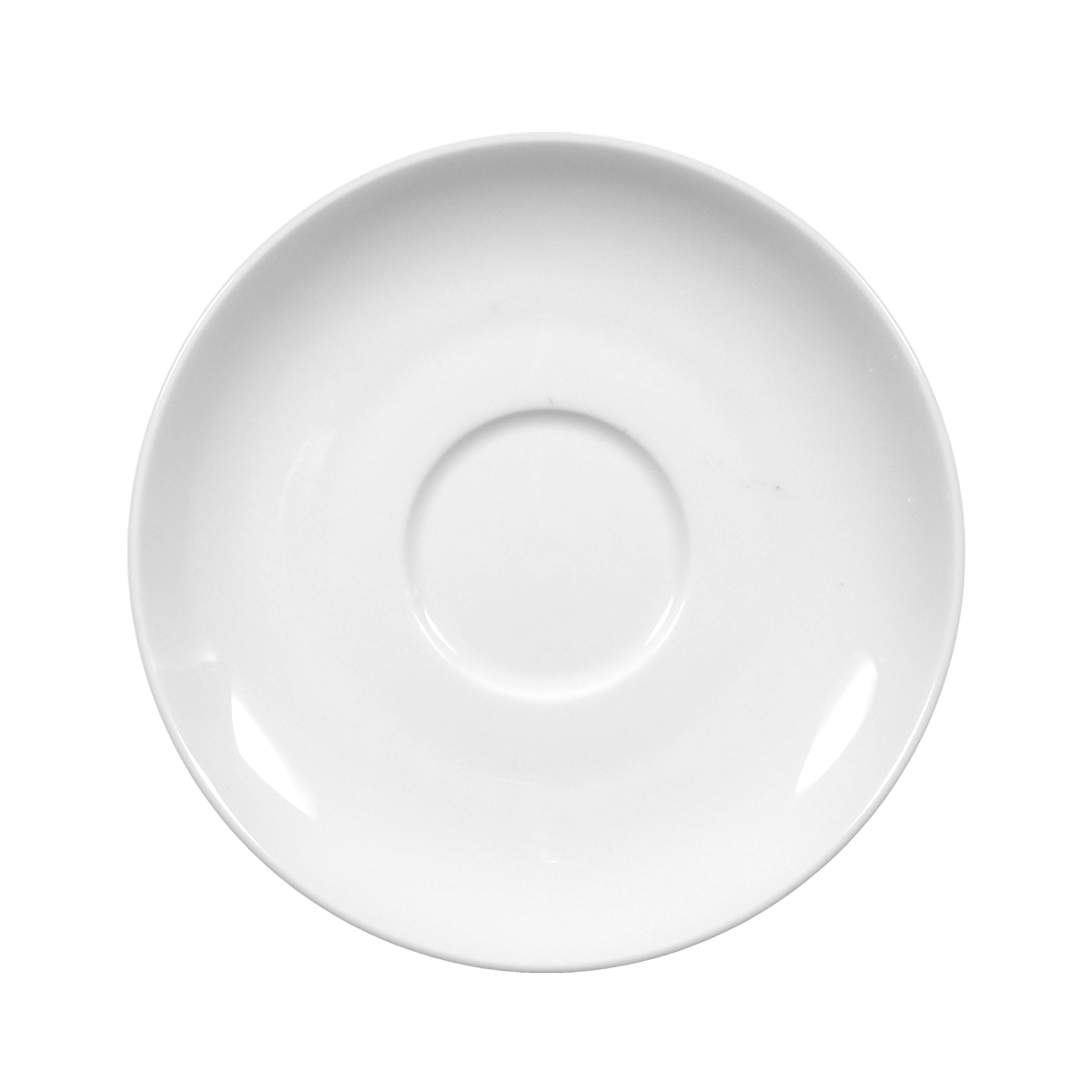Teller, Untertasse, weiße Keramik, Keramik, Rund