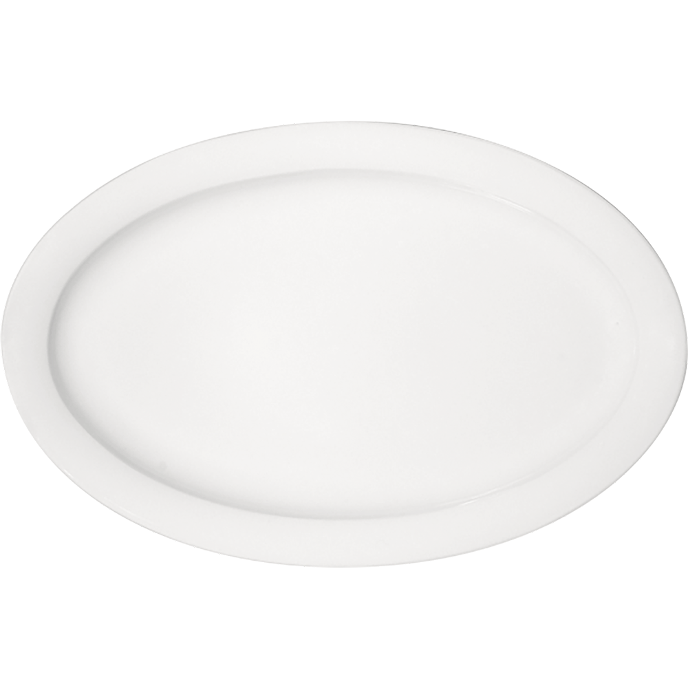 Bauscher 6902029 Platte oval Fahne Bauscher 6902029 Platte oval Fahne, Porzellan, Töpferei, Teller, Mahlzeit