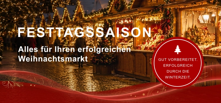 Banner Festtagssaison 2026 Mobil