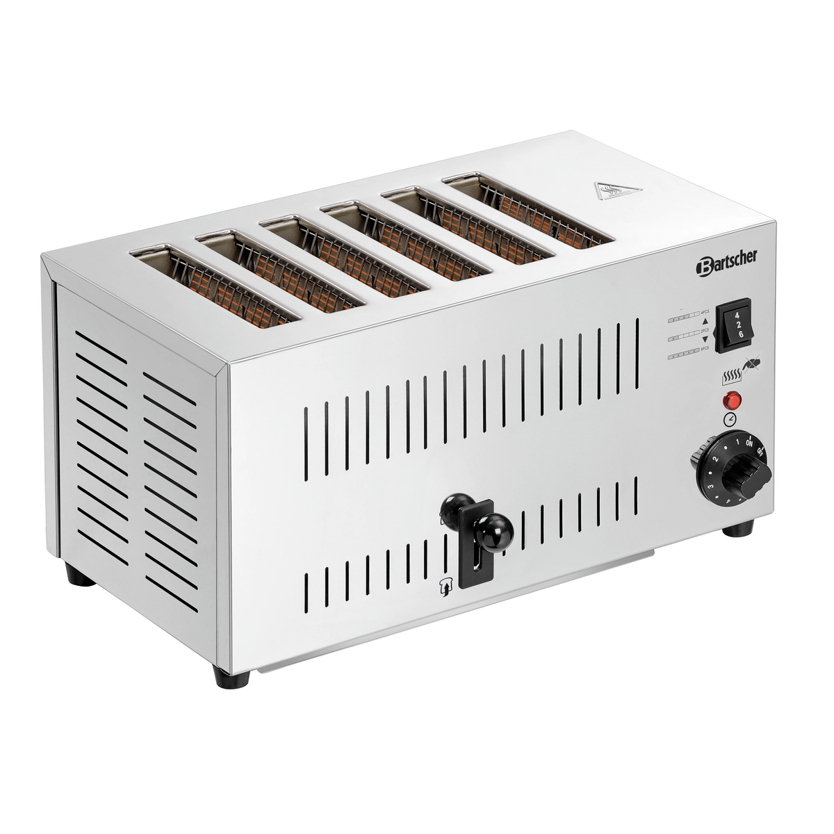 Bartscher 100197 Toaster mit 6 Toastschlitzen Bartscher 100197 Toaster mit 6 Schlitzen