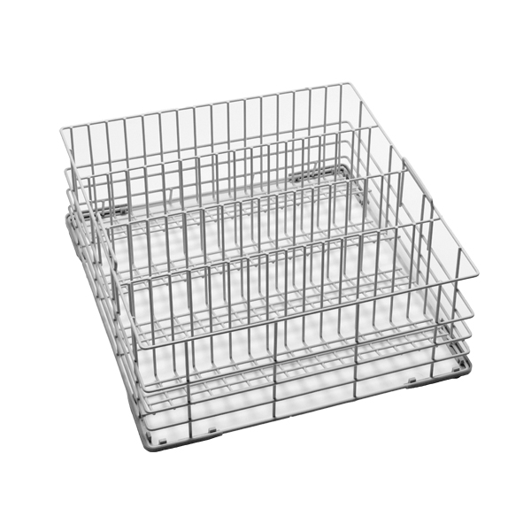 Ecomax Glaeserkorb 400x400 139321-57, Geschirrkorb, Spülkorb, Korb, Spülmaschinenkorb, Stapelbarerkorb
