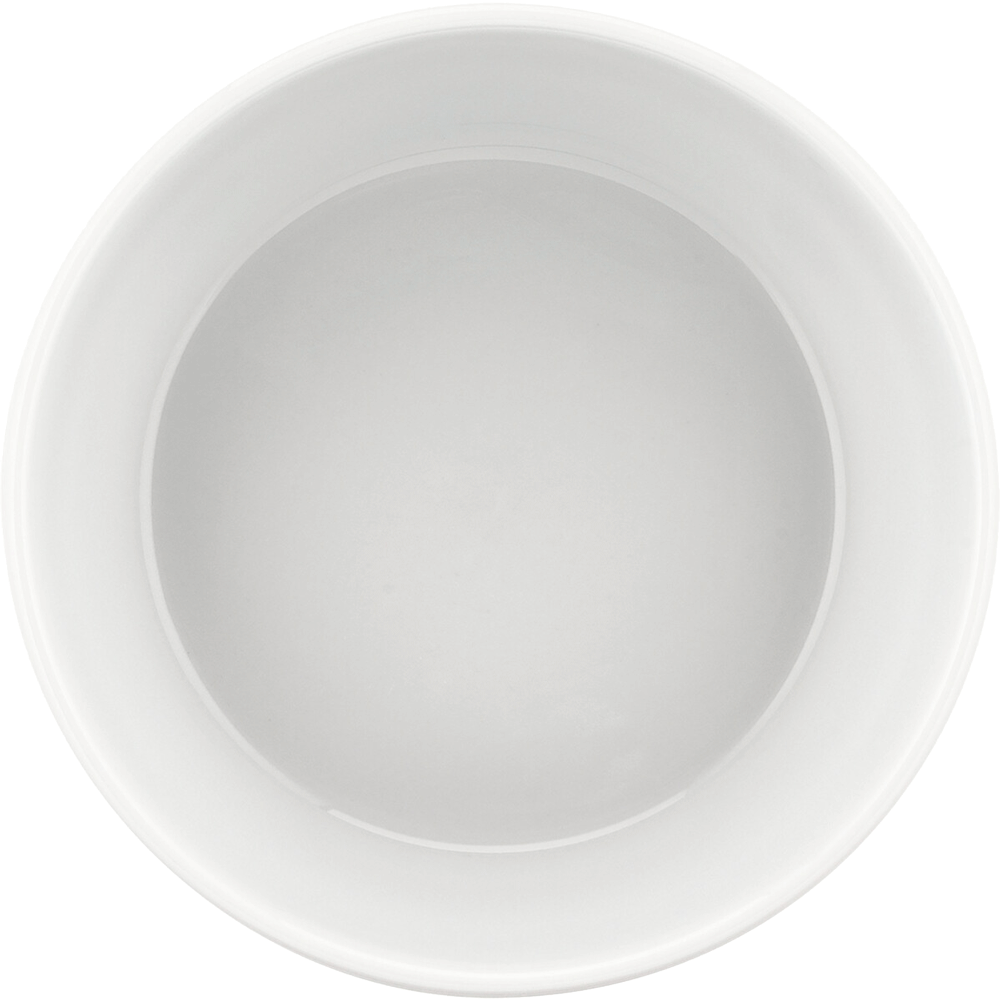 Bauscher 6788617 Backform rund Draufsicht, Porzellan, Töpferei, Suppenschüssel, Teller, Mahlzeit