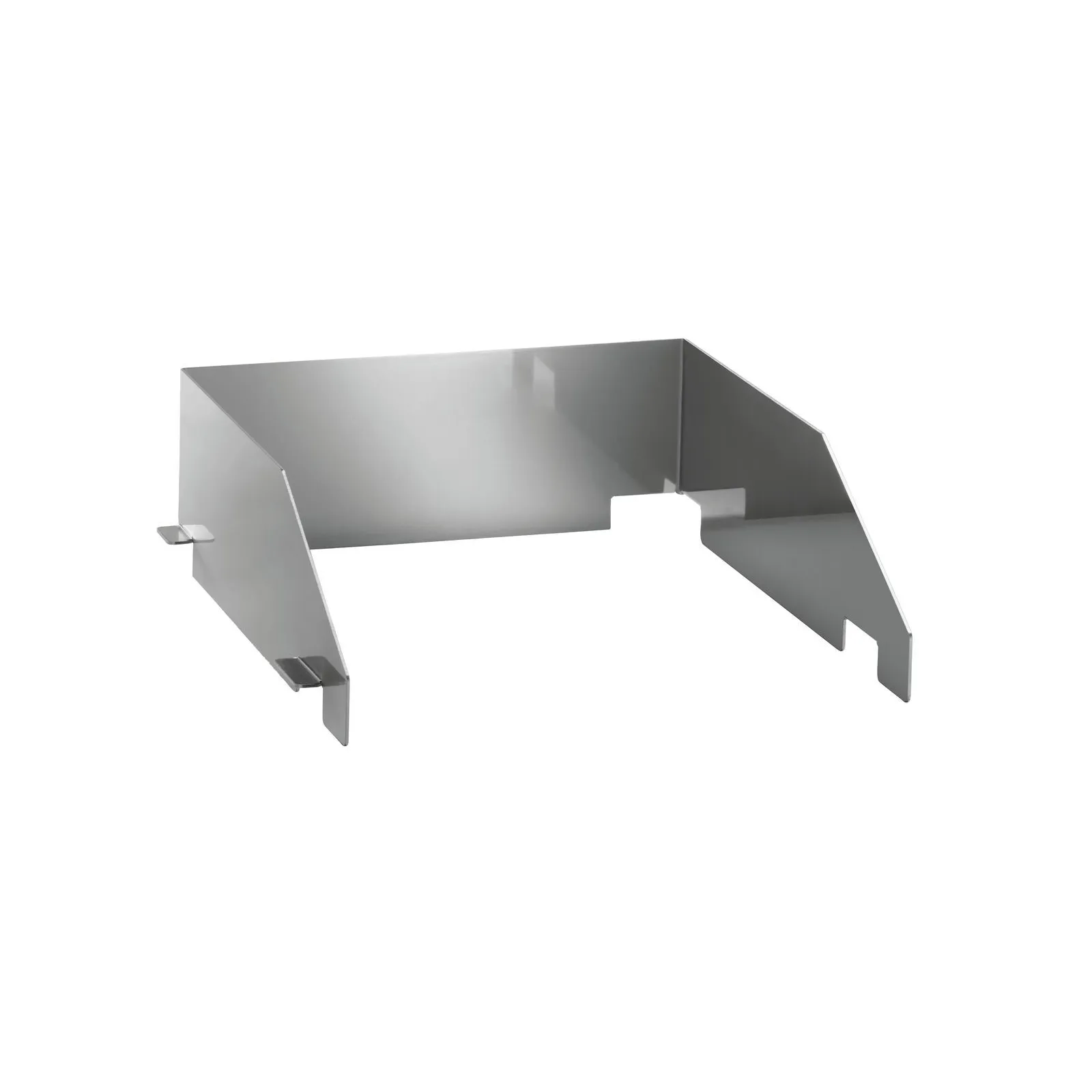 Bartscher 285071 Spritzschutz 740 Ansicht Komplett, Metallhalter, Wandhalter, Edelstahl, Konstruktion, Montagezubehör