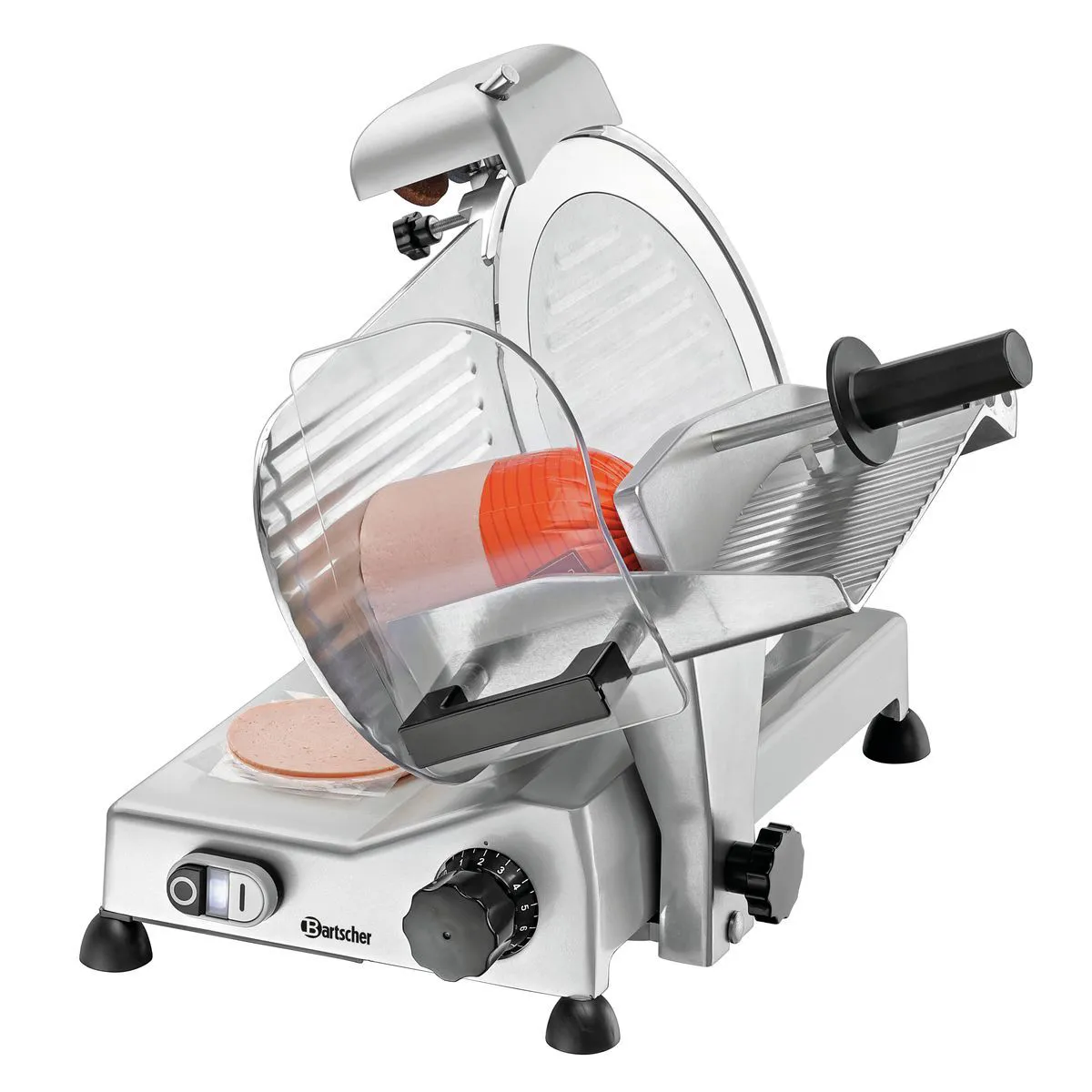 Bartscher 174276 Aufschnittmaschine mit Wurst