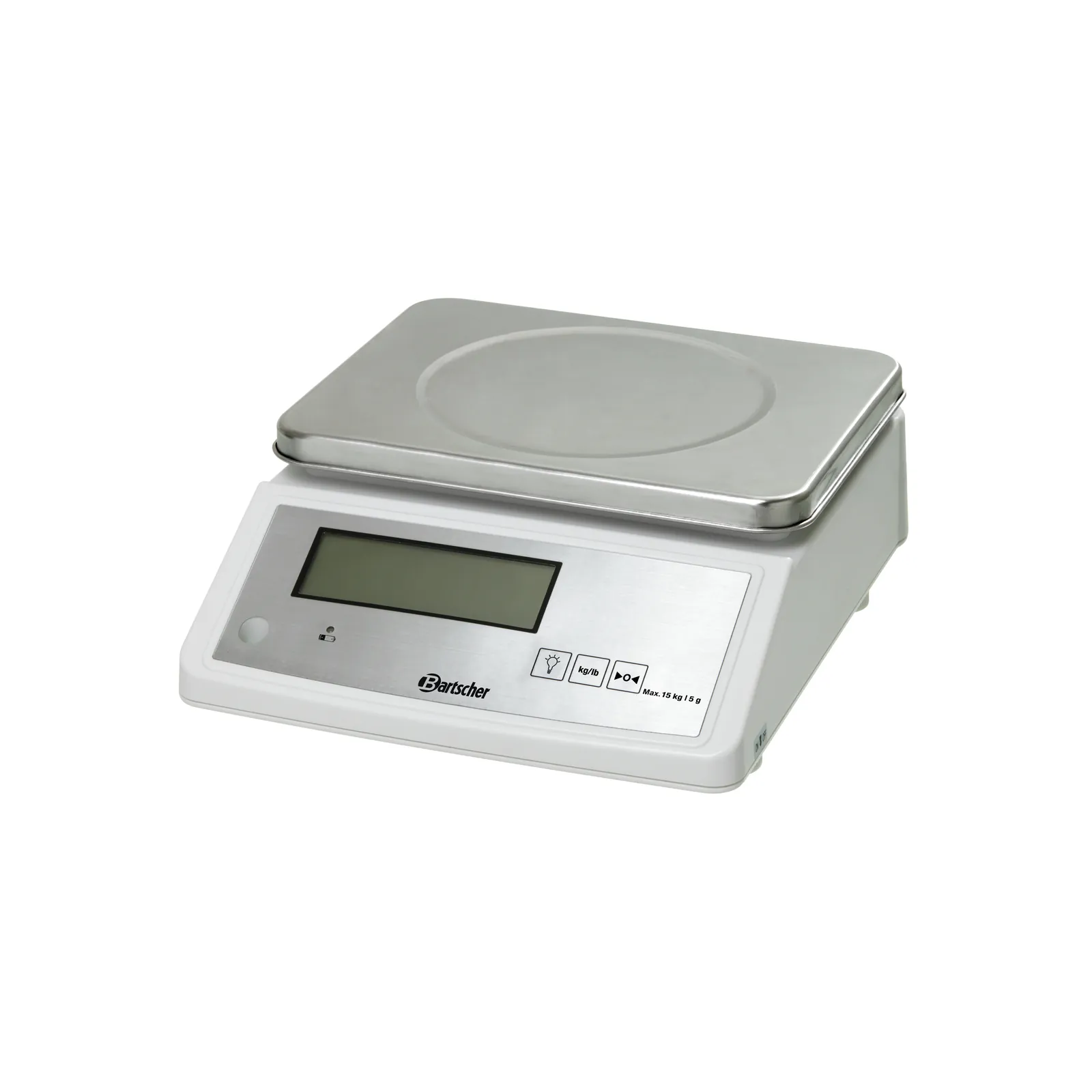 Bartscher A300117 Waage Ansicht Komplett ausgeschaltet gedreht