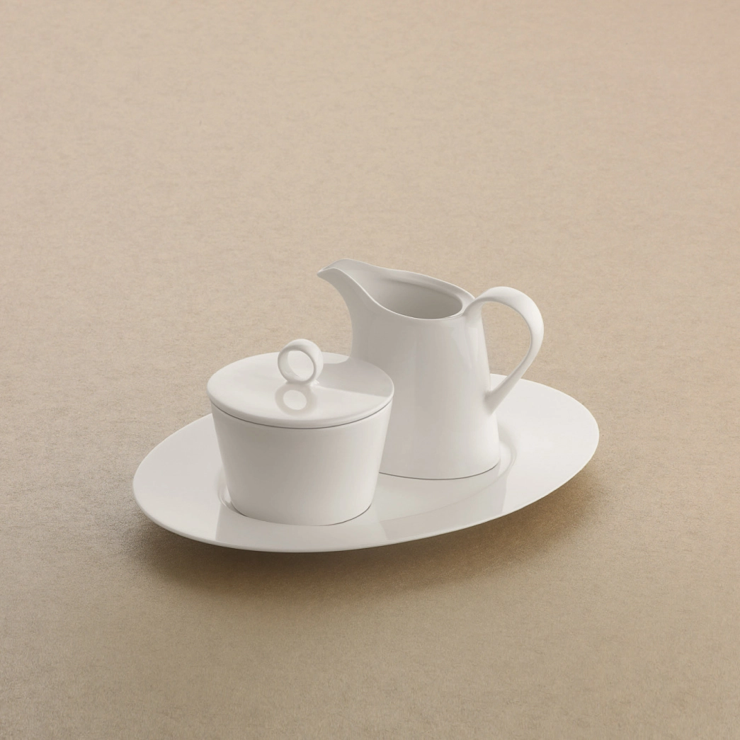 Bauscher  Purity  Präsentation von Geschirrteilen Bauscher  Purity  Präsentation von Geschirrteilen