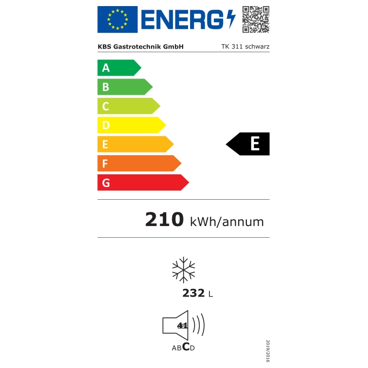 KBS 9190318 Energielabel