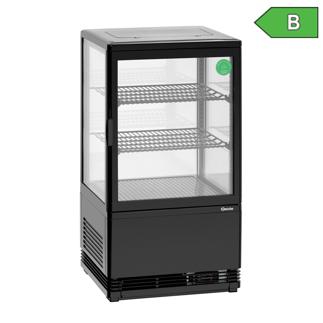 Bartscher 700358G Mini Kuehlvitrine Label   Bartscher 700358G Mini Kuehlvitrine Label