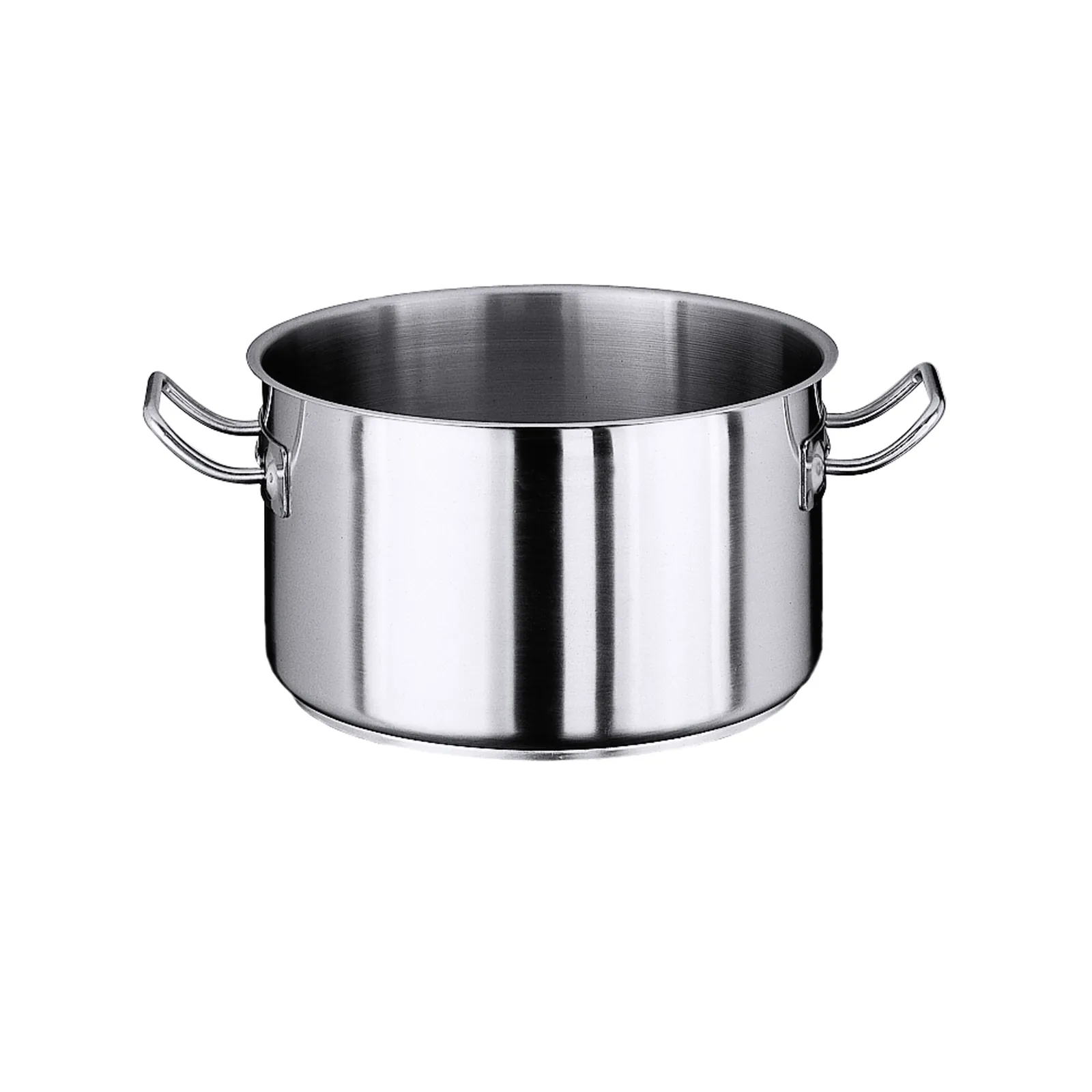 Contacto 2107 Kochtopf, niedrig, Ansicht Komplett ohne Deckel