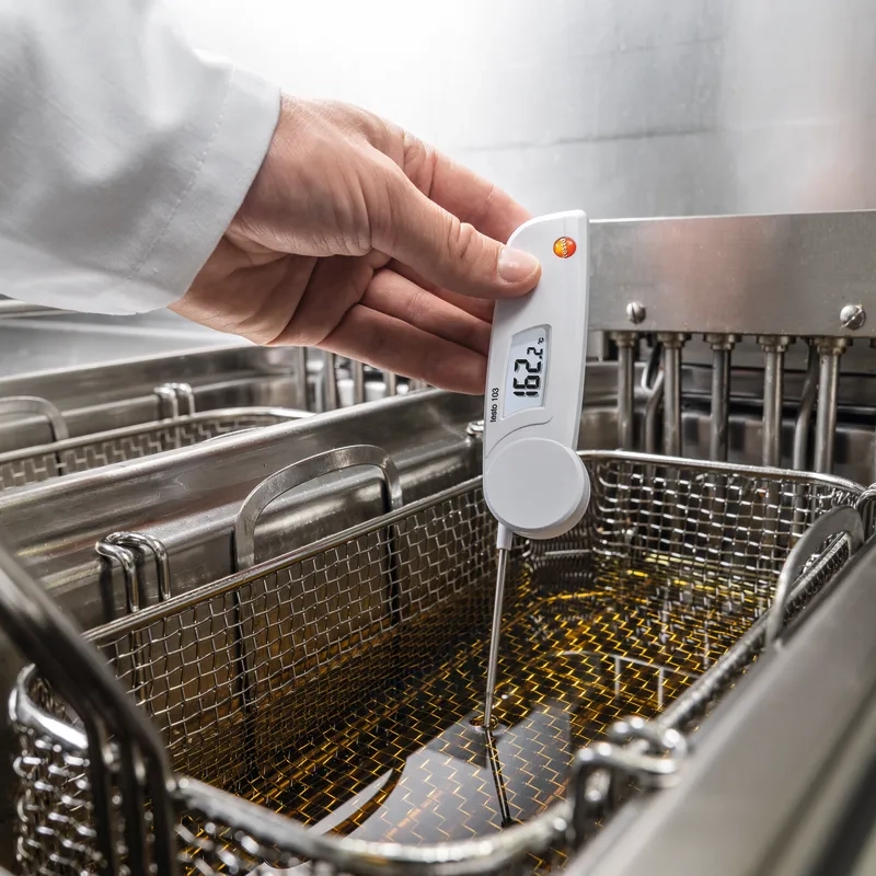 Testo 05600103 103 Einstechthermometer 9   Testo 05600103 103 Einstechthermometer Temperaturmessung Oel in der Fritteuse