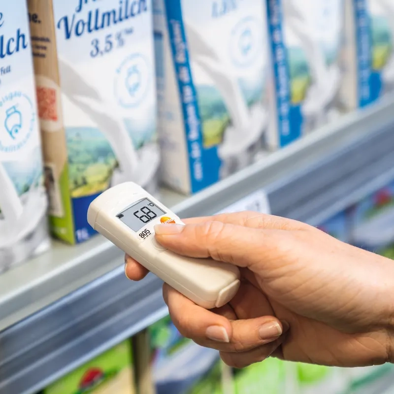 Testo 05638051 805 Infrarot-Thermometer 3   Testo 05638051 805 Infrarot-Thermometer Temperaturmessung im Kuehlfach