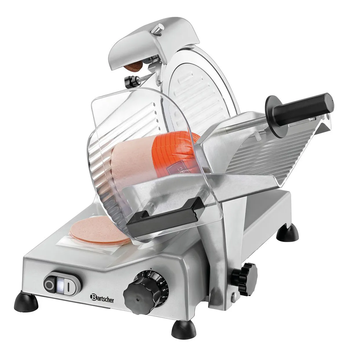 Bartscher 174221 Aufschnittmaschine mit Wurst
