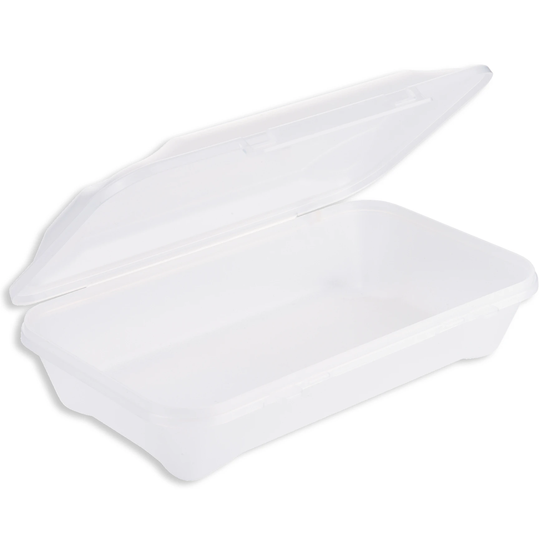 Contacto Mehrweg Menueschale Weiss 1 4 1180 140 1   Contacto Menüschale WE TURN GN 1/4 weiß Deckel offen 1180143