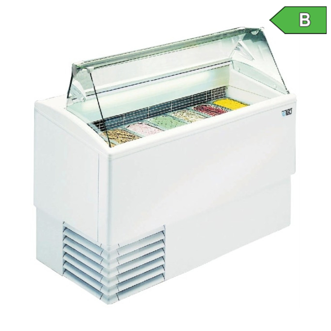  Nordcap 4530230006001 Speiseeisvitrine Isetta4TBSTD Label  