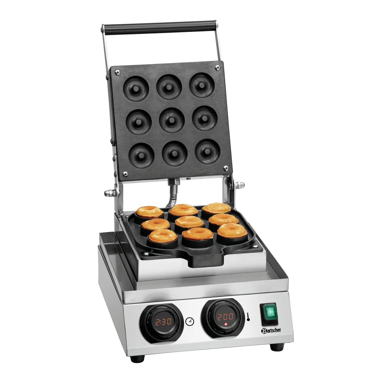 Bartscher 370274 Waffeleisen Donut fertige Donuts