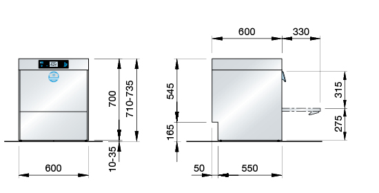 Meiko 2000142 Maßzeichnung   Meiko 2000142 Maßzeichnung