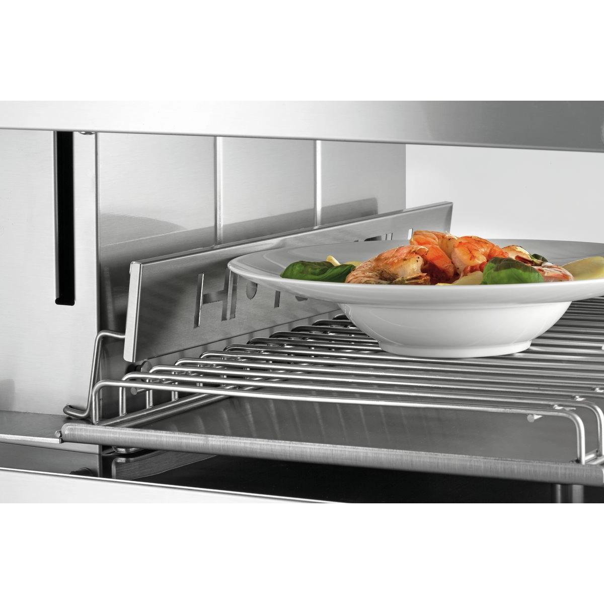 Bartscher 101547 Lift Salamander Ansicht seitlich nicht berührte Tellerfunktion Bartscher 101547 Lift Salamander Ansicht seitlich nicht berührte Tellerfunktion