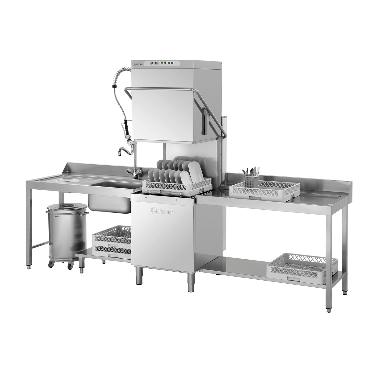 Bartscher 109343 Durchschubspuelmaschine 7   Bartscher 109343 Durchschubspuelmaschine 7