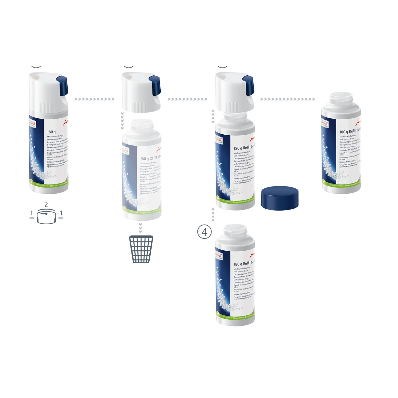 Jura 24211 Milchsystemreiniger Mini Tabs Jura 24211 Milchsystemreiniger Mini Tabs