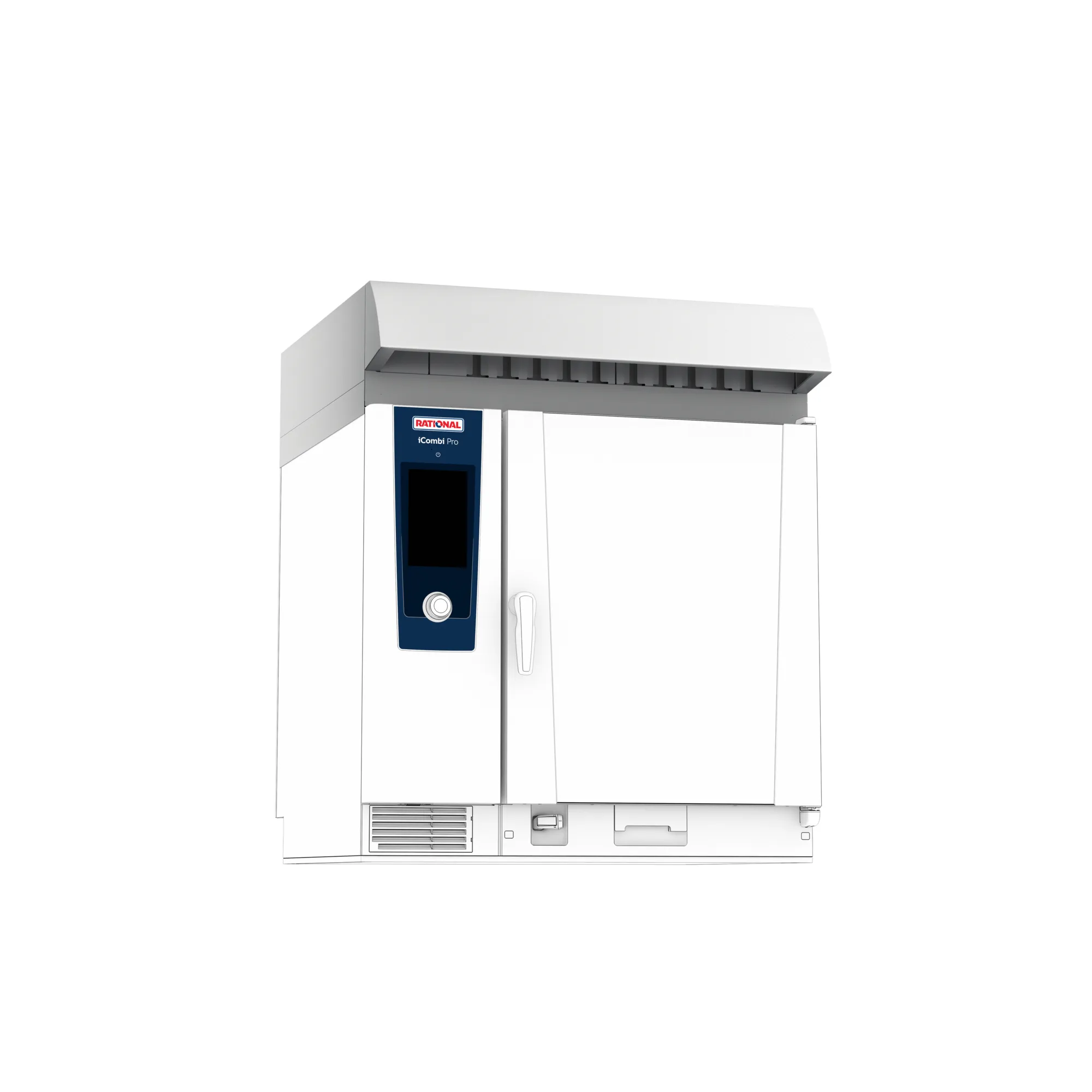 Rational 60.75.135 UltraVent® Kondensationshaube fuer 2/1 GN, industrieller kühlschrank, medizinische renn, doppeltürig, weiße gerät, steuerung panel