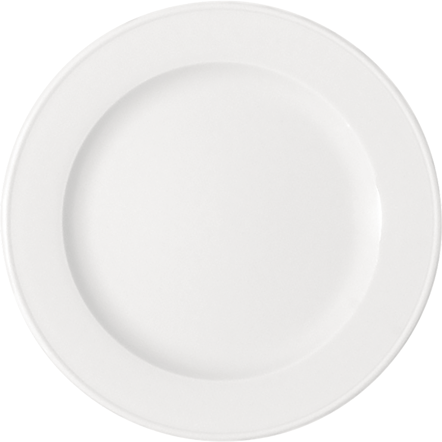 Bauscher 6540023 Teller flach Fahne, Porzellan, Töpferei, Mahlzeit, Teller, Servierplatte
