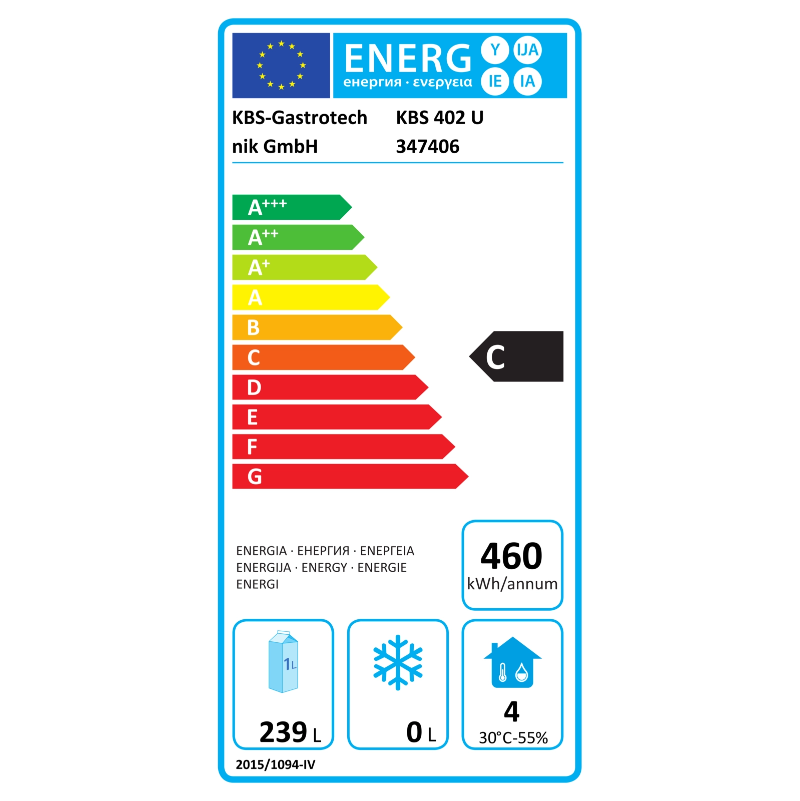 KBS 347406 Energielabel KBS 347406 Energielabel