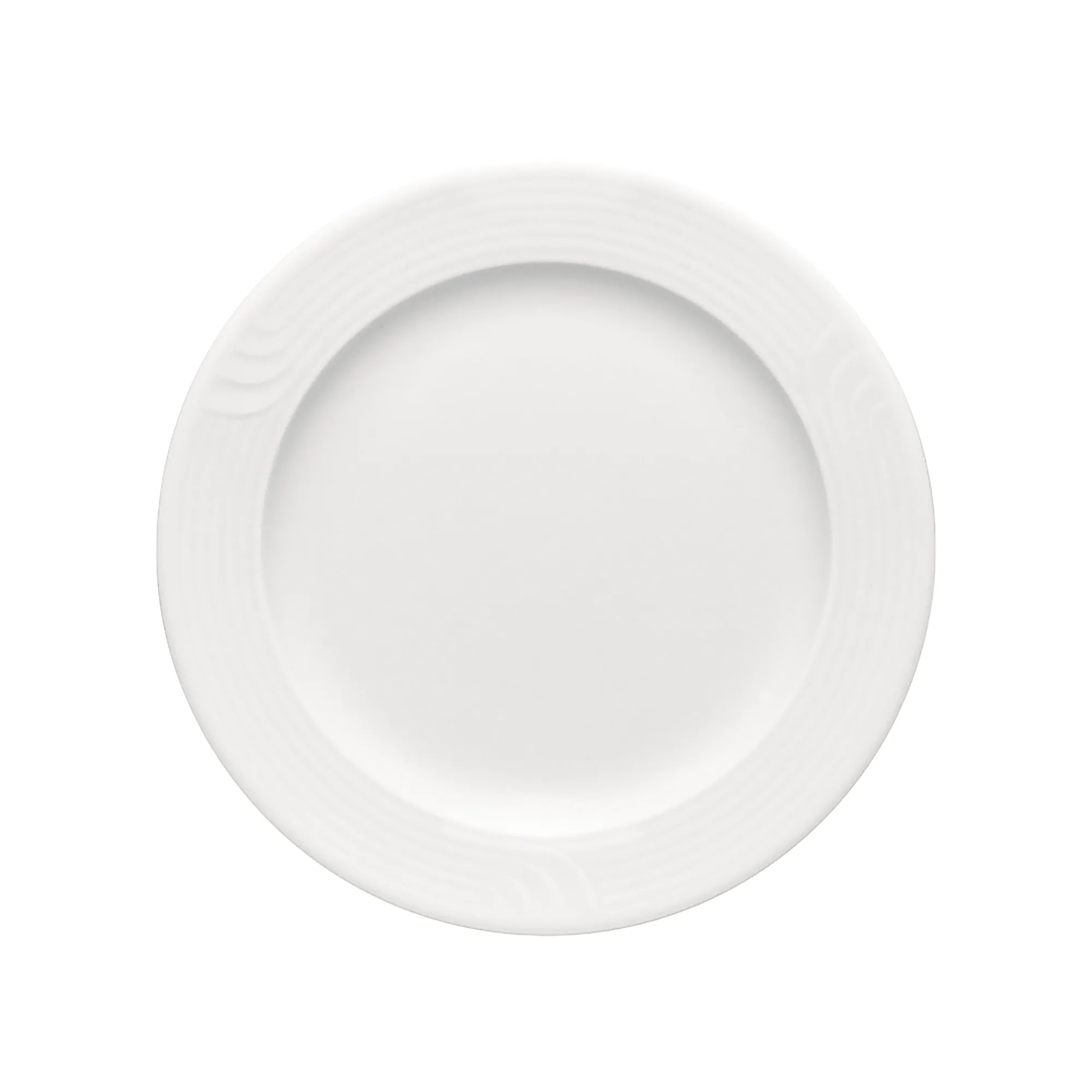 Bauscher Carat Teller flach rund Fahne Relief 6250024