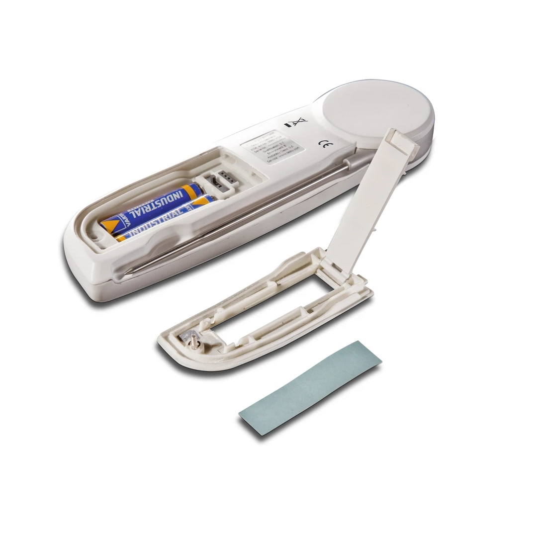 Testo 05630104 104 Einstechtermometer 11   Testo 05630104 104 Einstechtermometer Batteriefach geoeffnet