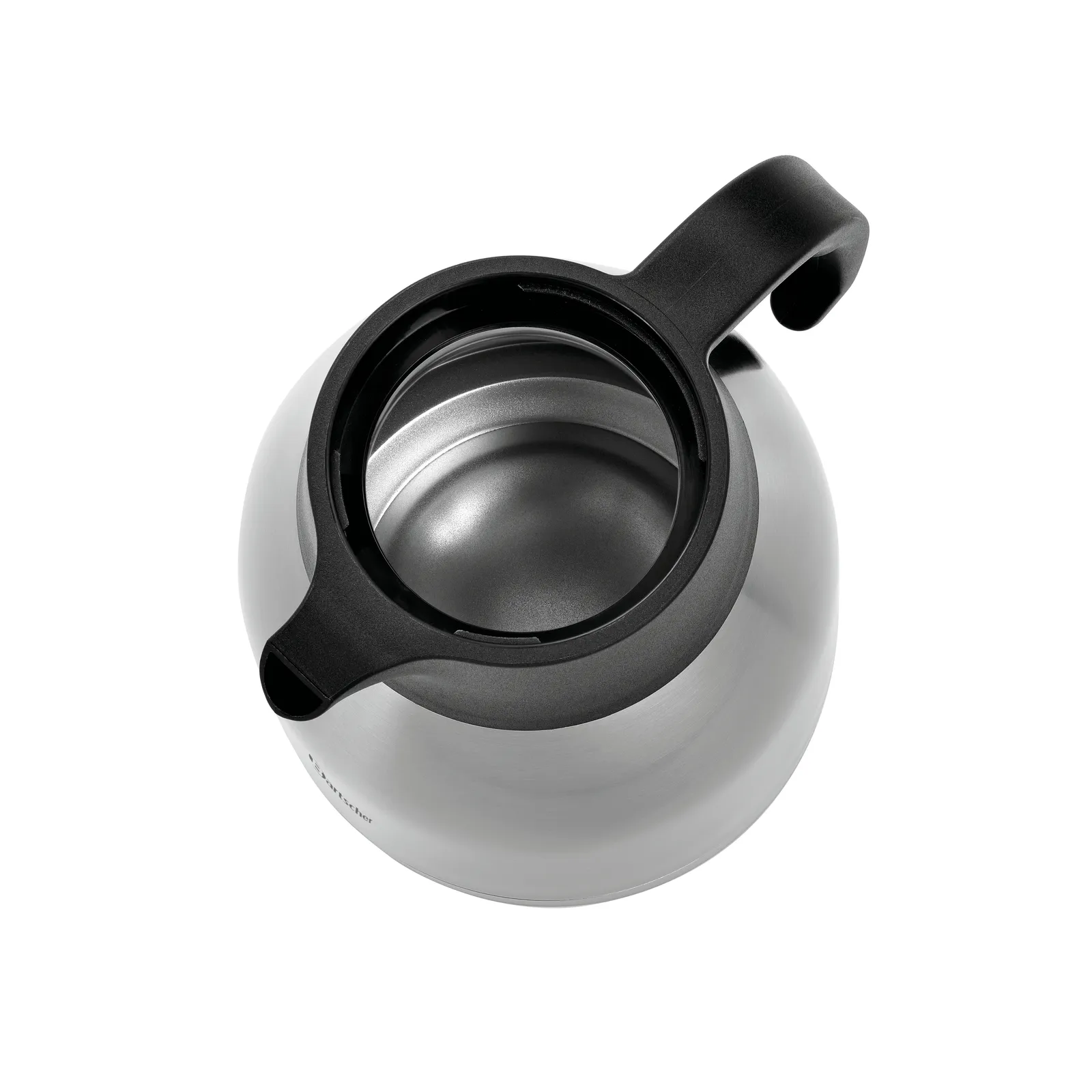 Bartscher 190114 Isolierkanne 1,4L-ST Ansicht von oben, ohne Deckel, Kettle, Stainless steel, Kaffeekanne, Wasserkocher, Trinkgefäß