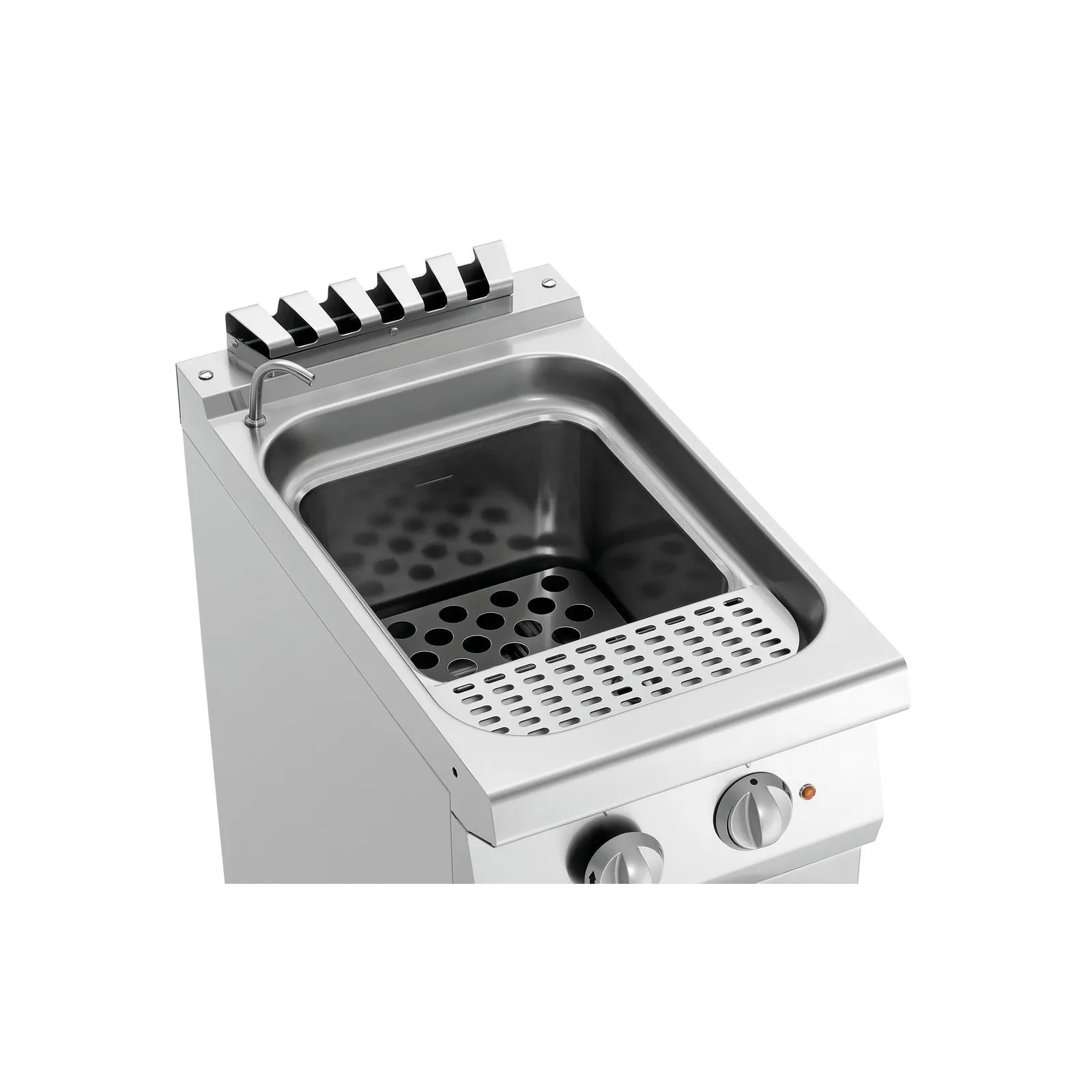 Bartscher 286305 Nudelkocher 700 B400 24L Ansicht von oben, Gastronomie Tiefkühlgerät, Fritteuse, Stainless steel pot?