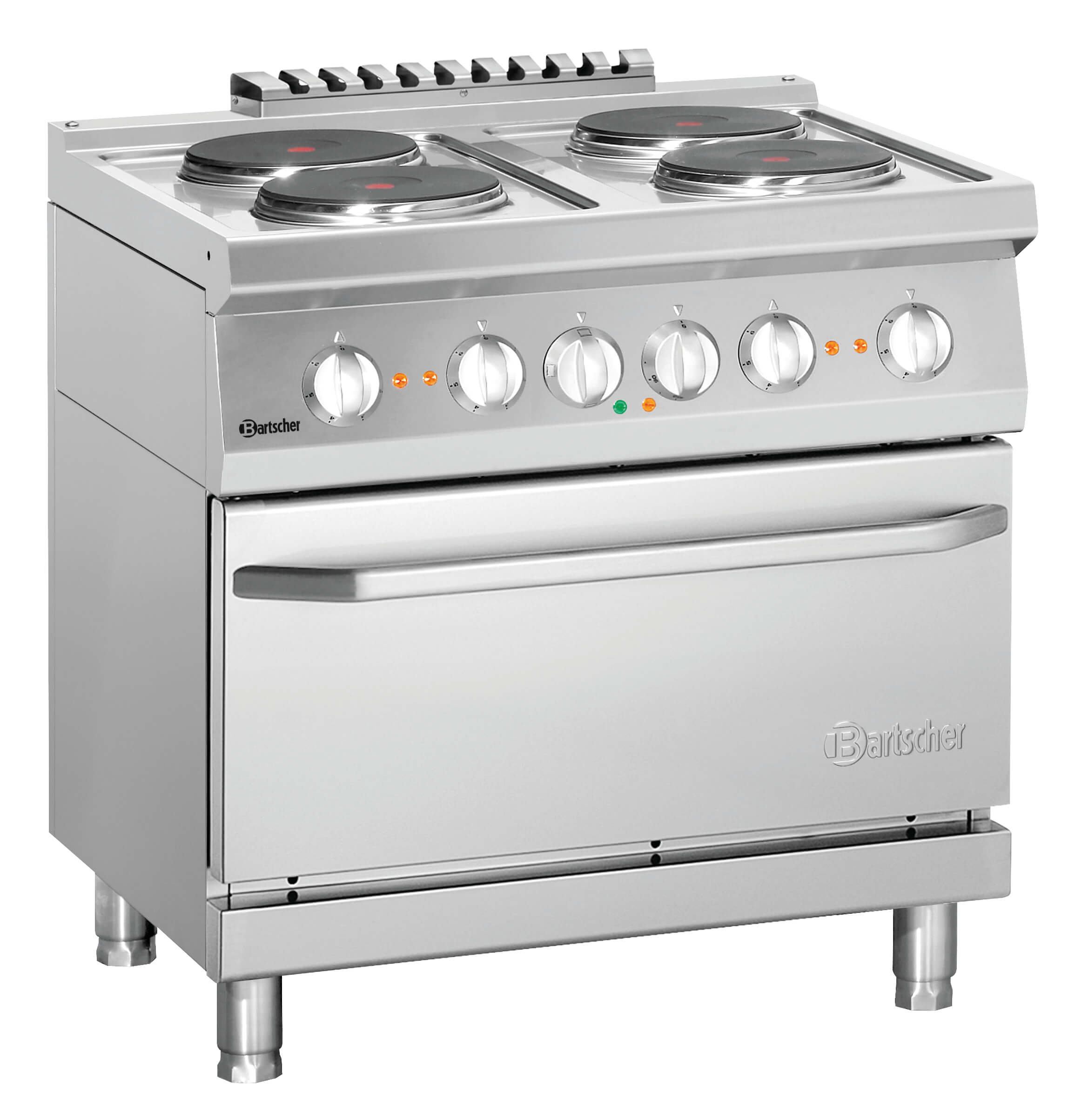 Bartscher 286234W Elektroherd 700 B800 4PL EBO Bartscher 286234W Elektroherd 700 B800 4PL EBO