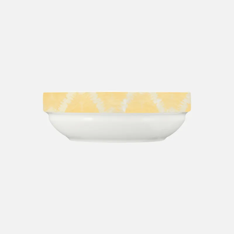 Bauscher Care Dimension Invita Schale Dekor aussen Calmera yellow gelb