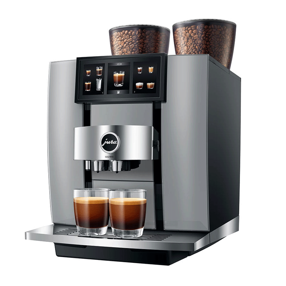 Jura Kaffeevollautomat Giga W10 15549 seitlich Jura Kaffeevollautomat Giga W10 15549 seitlich