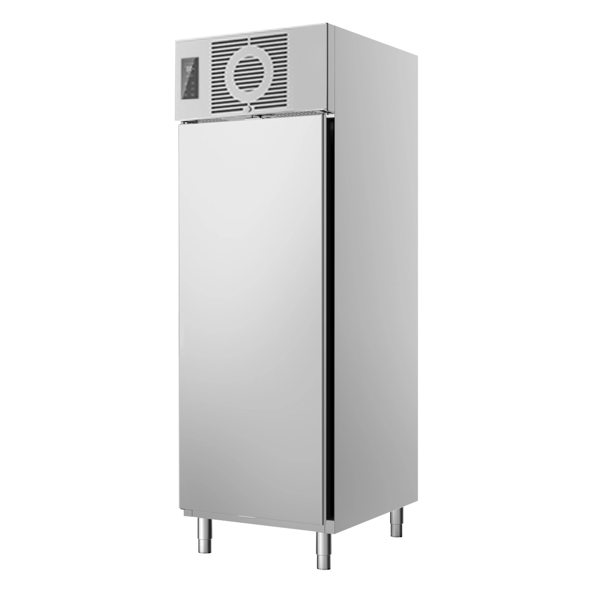 KBS 120760 Edelstahl Tiefkuehlschrank TKU721 seitlich    KBS 120760 Edelstahl Tiefkuehlschrank TKU721 seitlich