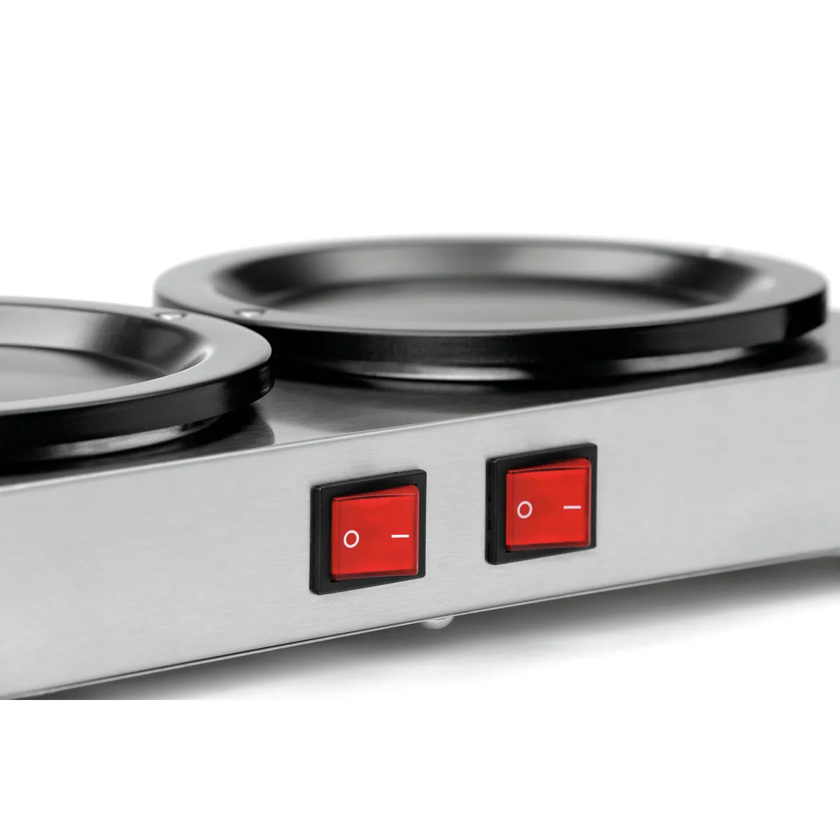 Bartscher A190105 Kannenwärmer WP-K200 Ansicht nah Schalter