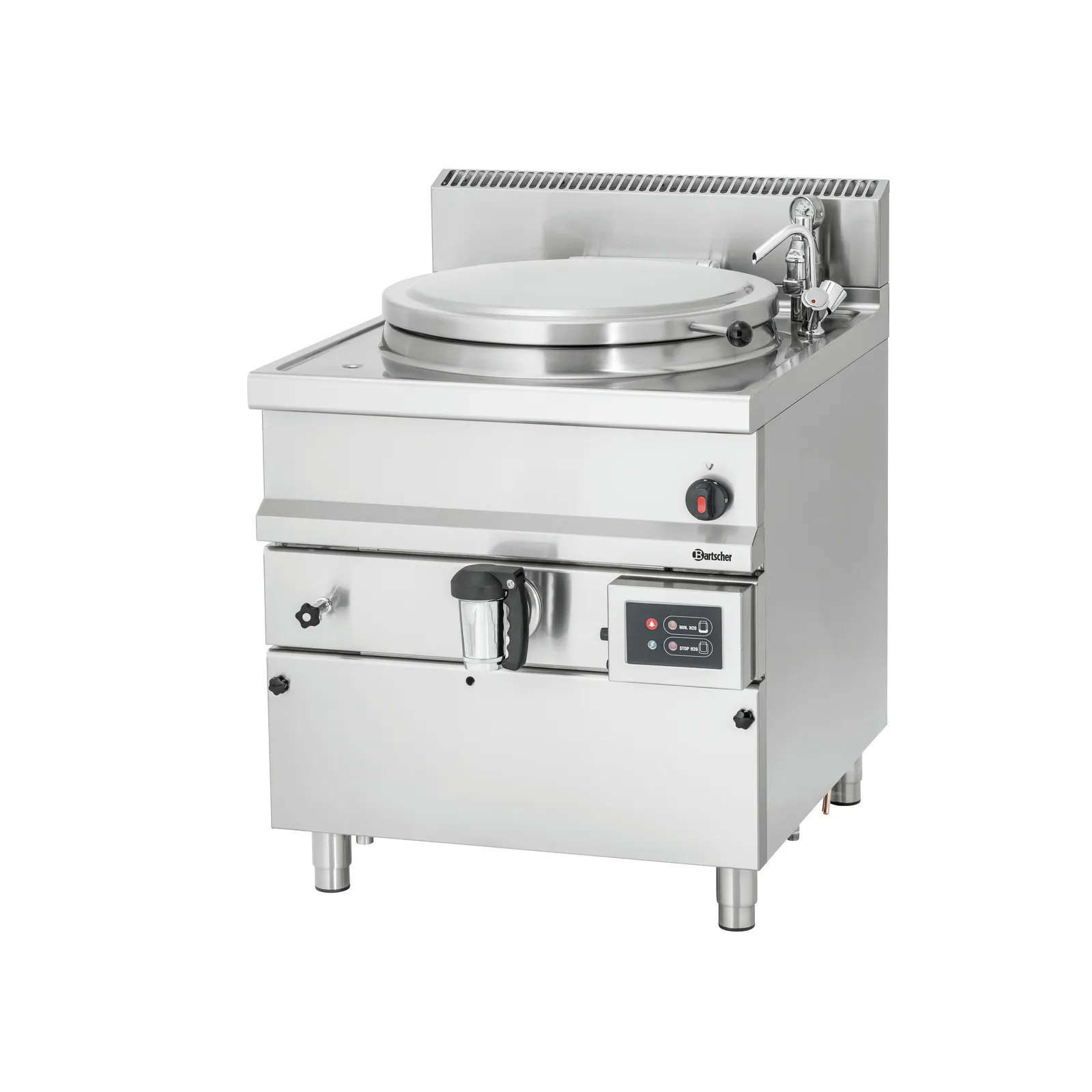 Bartscher 2800071 Kochkessel G342L Ansicht Komplett, induction kettle?, commercial griddle, stainless steel, tilt skillet, controls