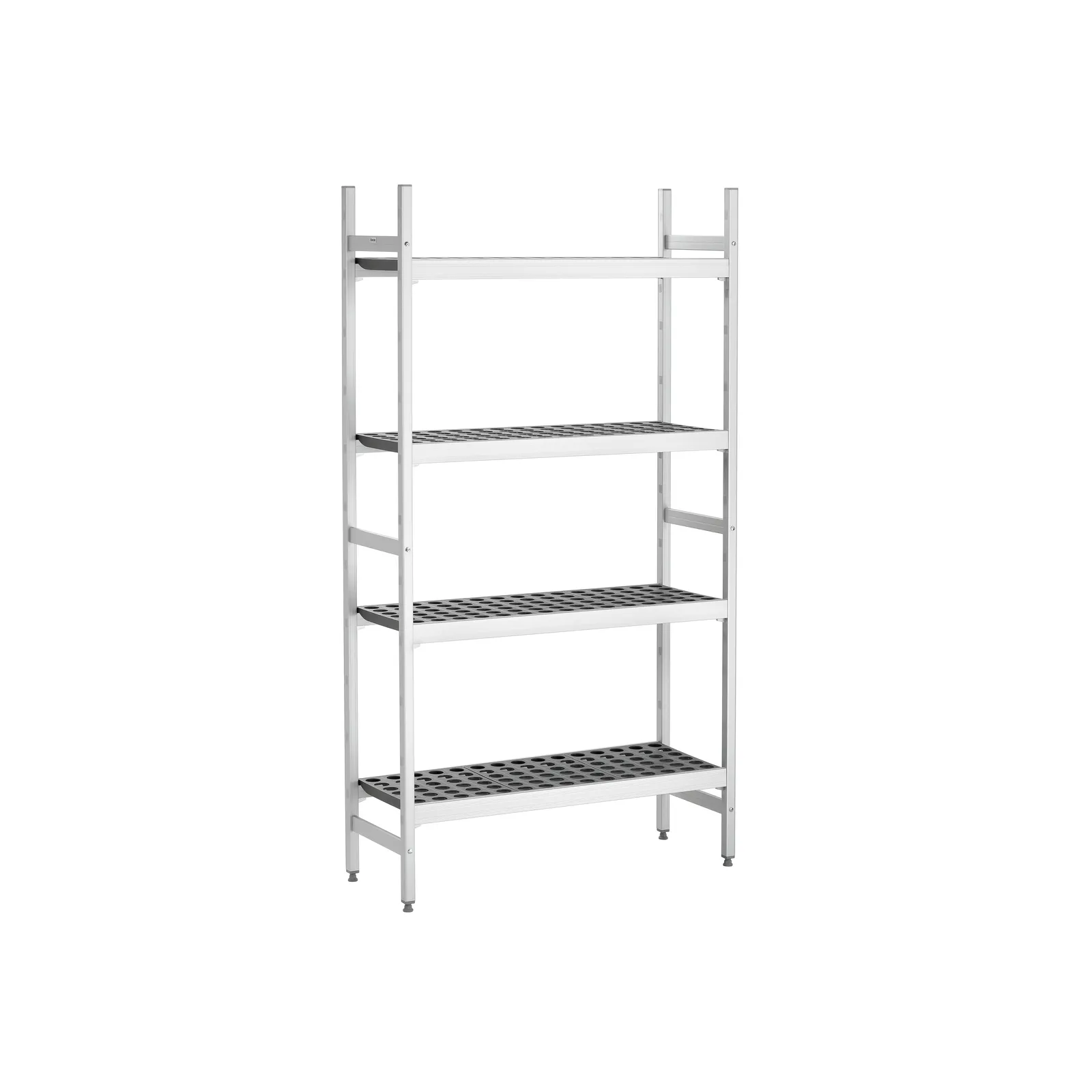 Bartscher 603151 Regalsystem Kit 1 B960 Ansicht Komplett leer Bartscher 603151 Regalsystem Kit 1 B960 Ansicht Komplett leer, Regal, Metall, Stahl, Gitterboden, Mehrstufig