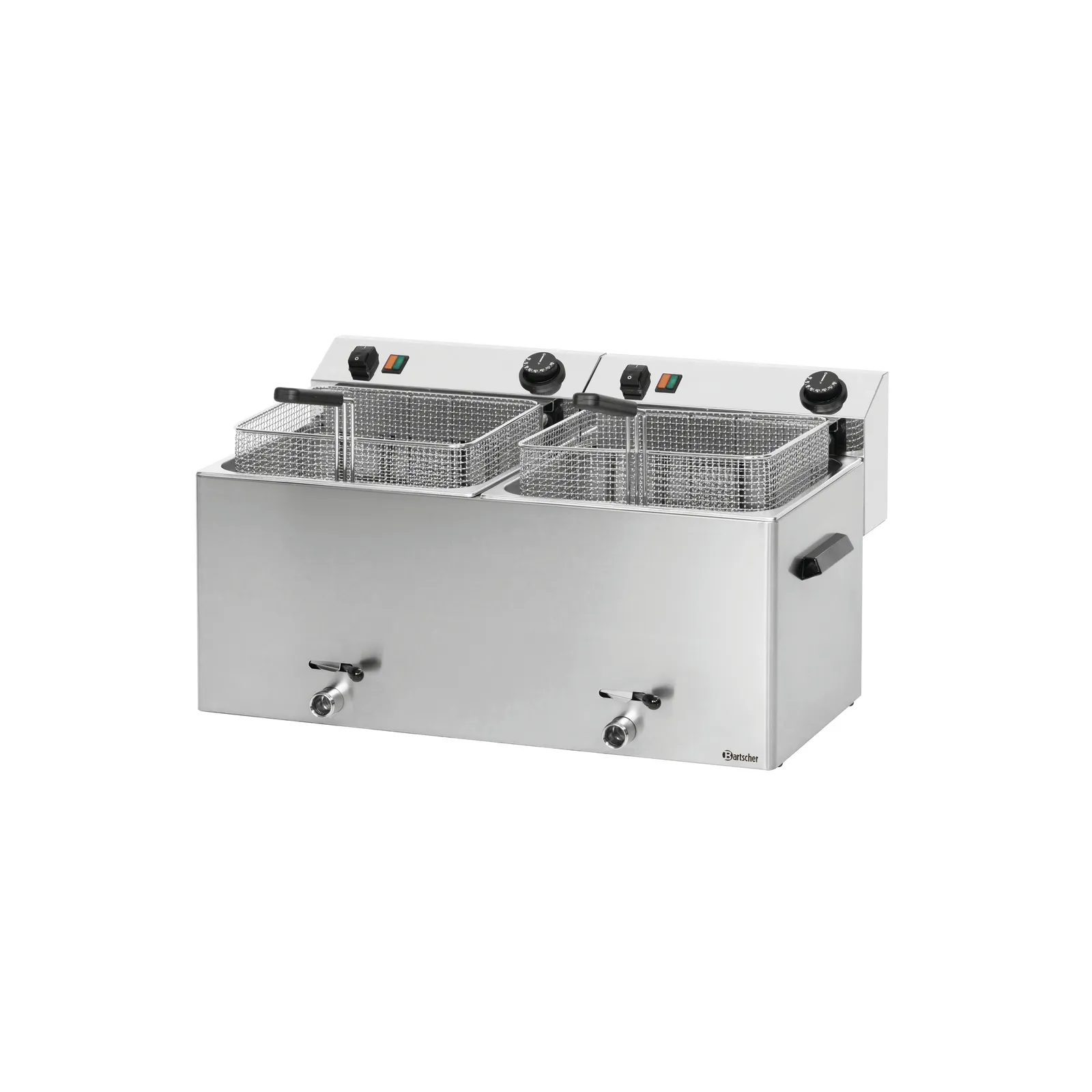 Bartscher 162910 Fritteuse PROFESSIONAL II Ansicht Komplett, 2 Körbe