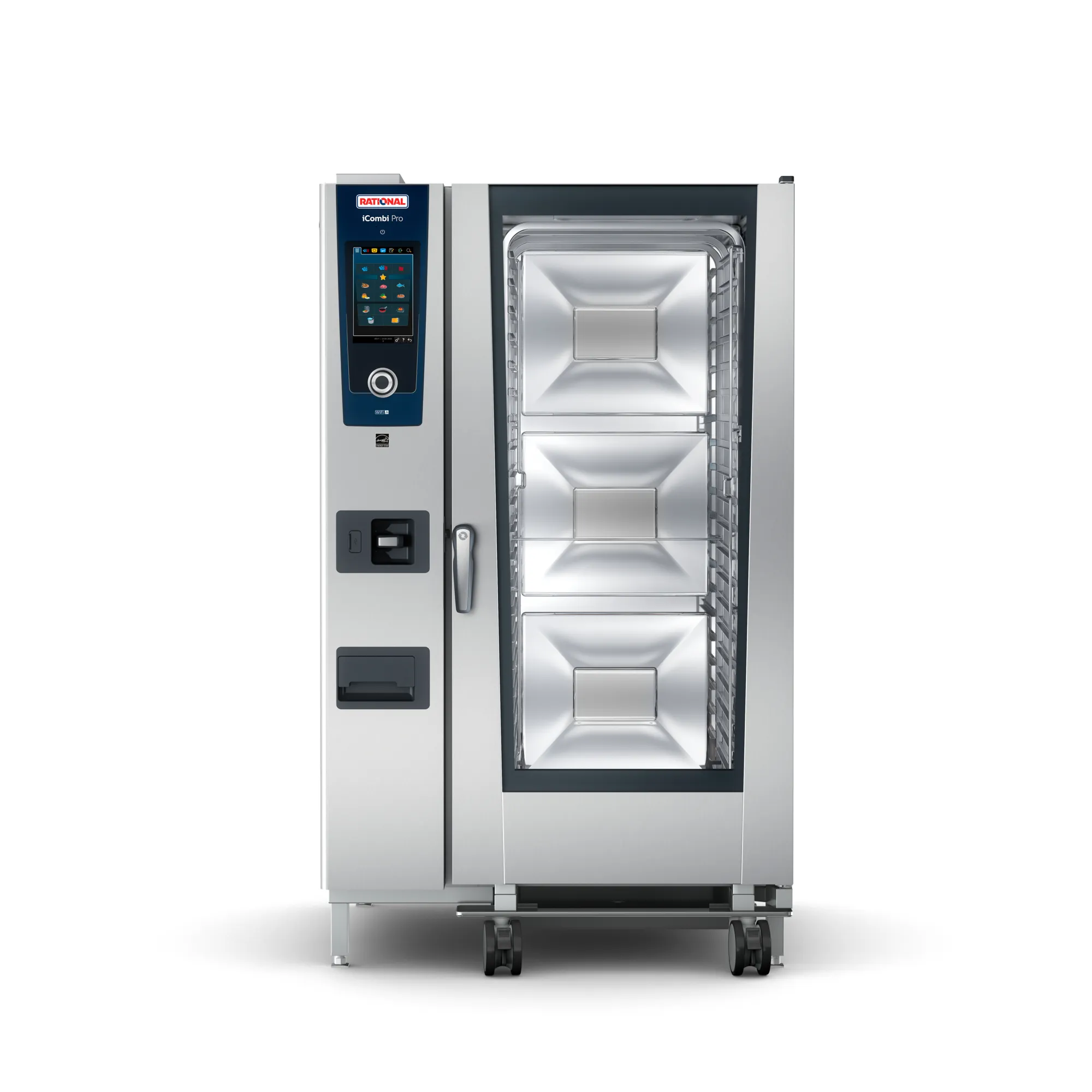 Rational CG1ERRA.0000008 Kombidämpfer iCombi Pro 20-2/1 GN, Backraumkühlung?, Geschäftskühlung?, Kombi-Proofer?, Profi-Backofen, Gewerbekühlschrank