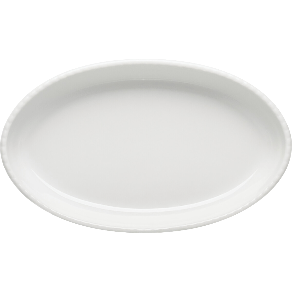 Bauscher 6788740 Backform oval, Gericht, Mahlzeit, Teller, Porzellan, Töpferei