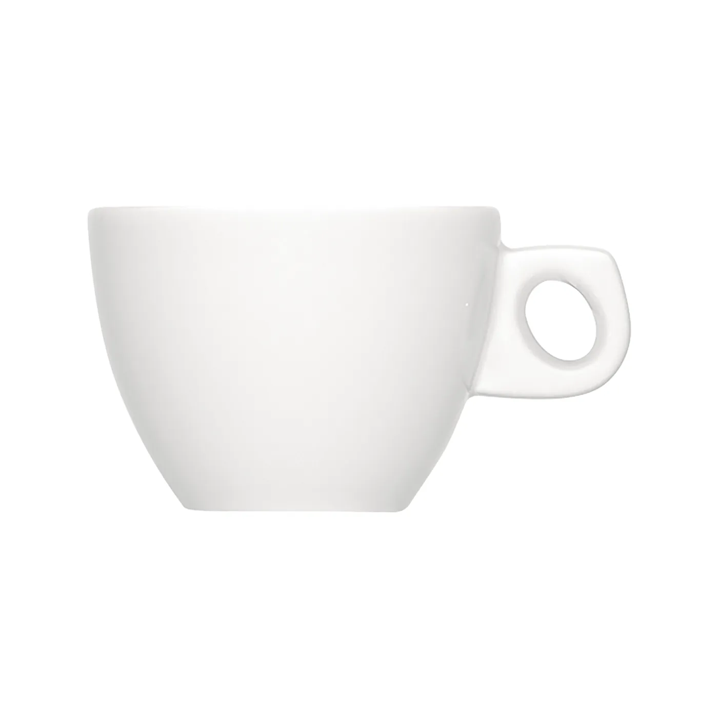 Tasse, Becher, Kaffeetasse, weiß, einfaches design