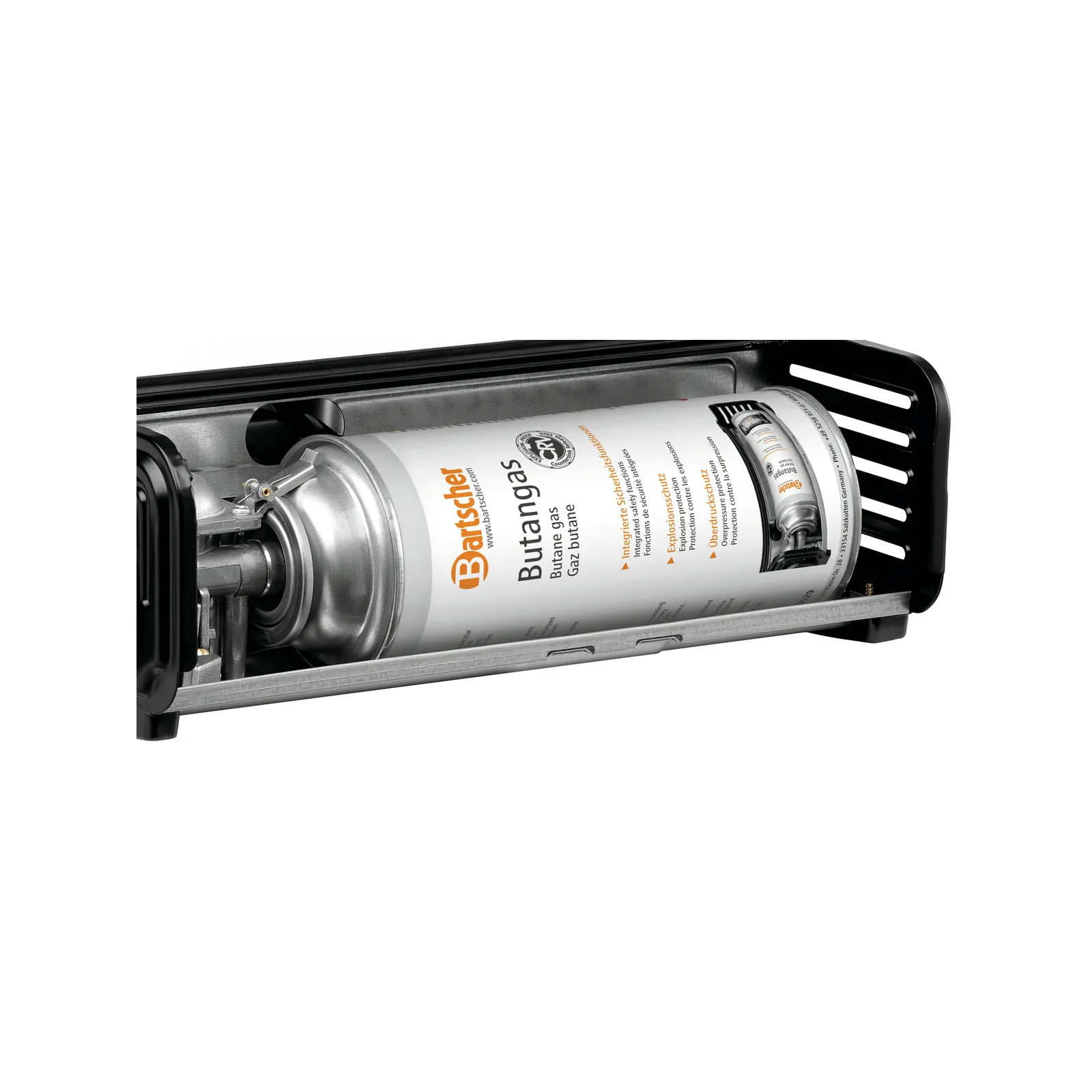 Bartscher A150625 Gaskartuschen BG227 Ansicht in Benutzung