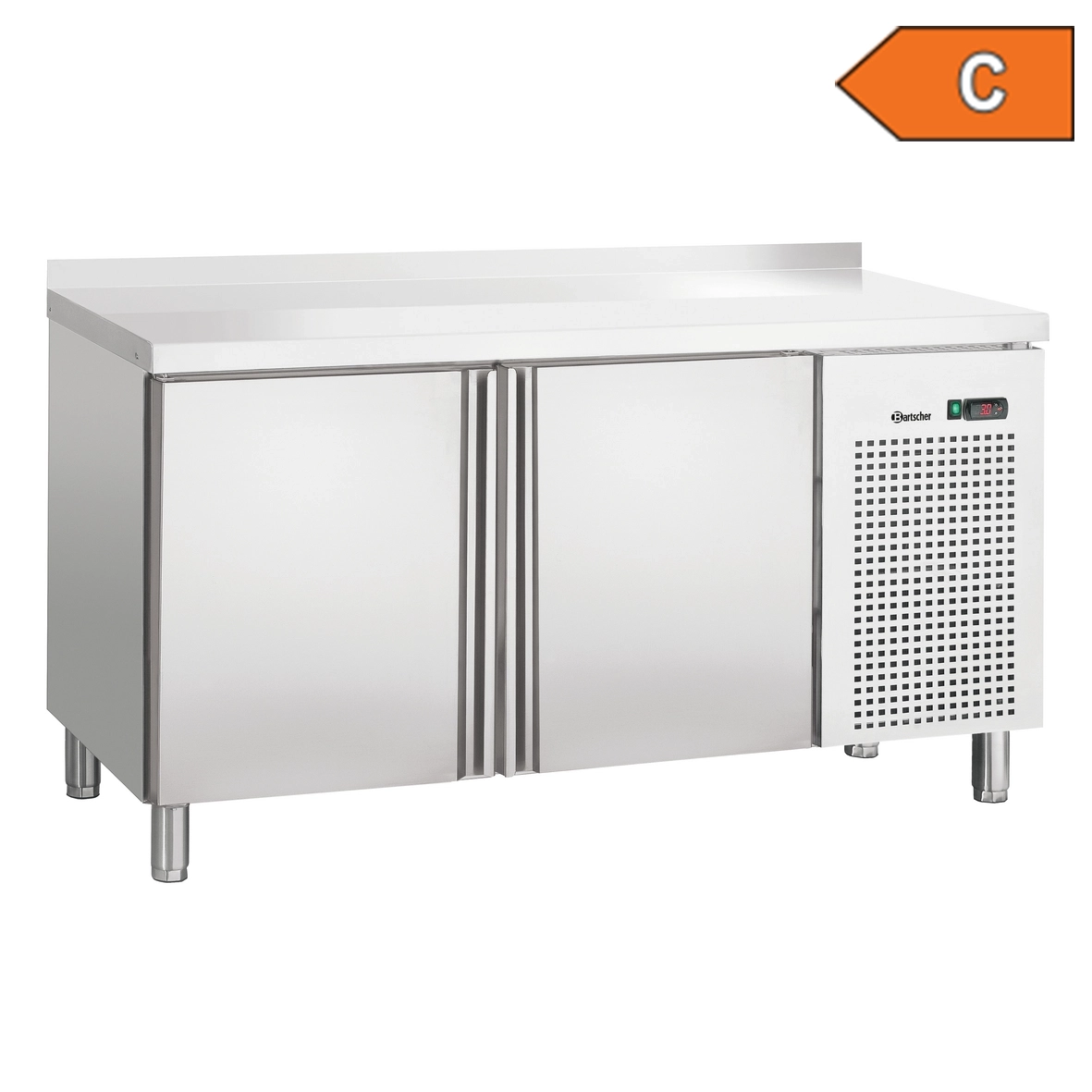 Bartscher 110881MA Kuehltisch Label   Bartscher 110881MA Kuehltisch Label